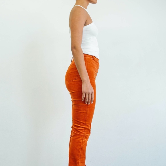 THELINEBYK MONA CORDUROY PANT RUST - Picture 3 of 5